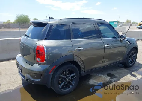 2014 Mini Countryman Cooper S из США, поврежденный, VIN WMWZC3C59EWP29137